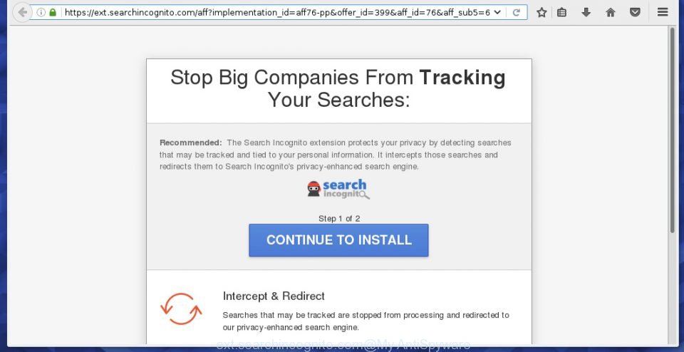 How to remove ext.searchincognito.com (Chrome, Firefox, IE, Edge)