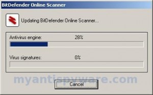 run a bitdefender full scan