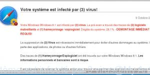 Votre système est infecté par 3 virus