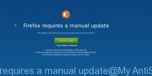 Firefox requires a manual update