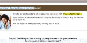 Amazon Technologies Survey