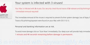 MAC OS is infected with Spyware