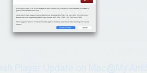 Fake Flash Player Update on Mac