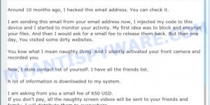 "Jeanson James Ancheta AKA ancheta-2yo on darkweb" email scam