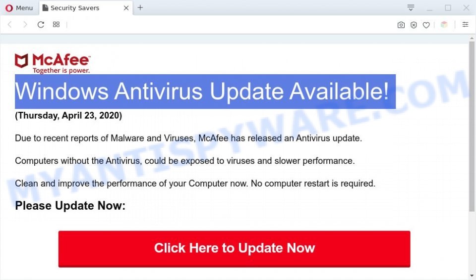 antivirus zap scam