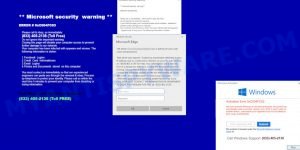 Activation Security Warning SCAM