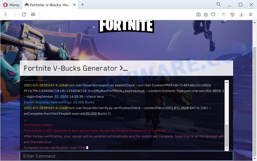 How to remove Fortnite Hack Generator pop-up (Virus removal guide)