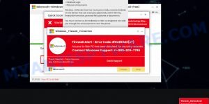 Firewall Spyware Alert SCAM