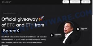 SpaceX BTC And ETH Giveaway SCAM