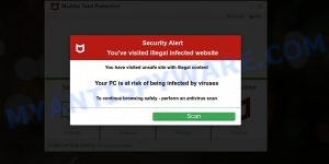 McAfee SECURITY ALERT SCAM