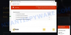 Checkpcsecurity.com fake Norton scan