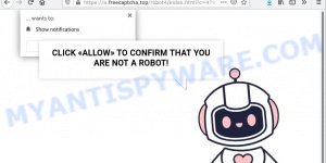 Free Captcha Virus scam