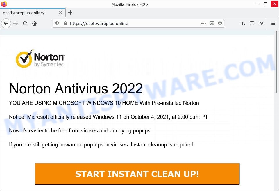 How to YOU ARE USING WINDOWS With Pre-installed Norton pop-up scam guide)