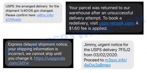 USPS Redelivery SCAM