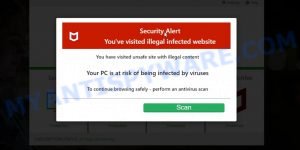 Allprotectpc.com McAfee Security Alert Scam