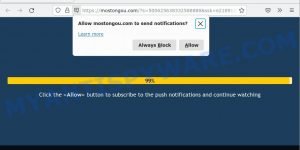 Mostongou.com Press Allow Scam