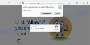 Mscmart.com Click Allow Scam