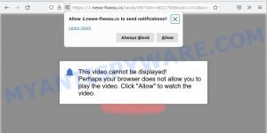 News-fiwosu.cc Click Allow scam