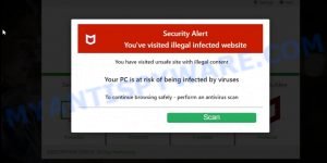 Steady-protection.com Security Alert Scam