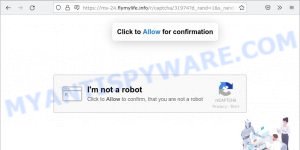 Flymylife.info Click Allow Scam