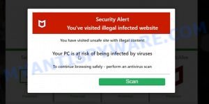 Law-antivirus.com McAfee Alert Scam