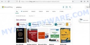 Secure Search Pro bing redirect