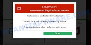 Software-saver.com McAfee Security Scam