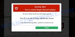 Stronger-protection.com McAfee Security Scam