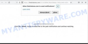 Thetchaixoo.com Press Allow Scam