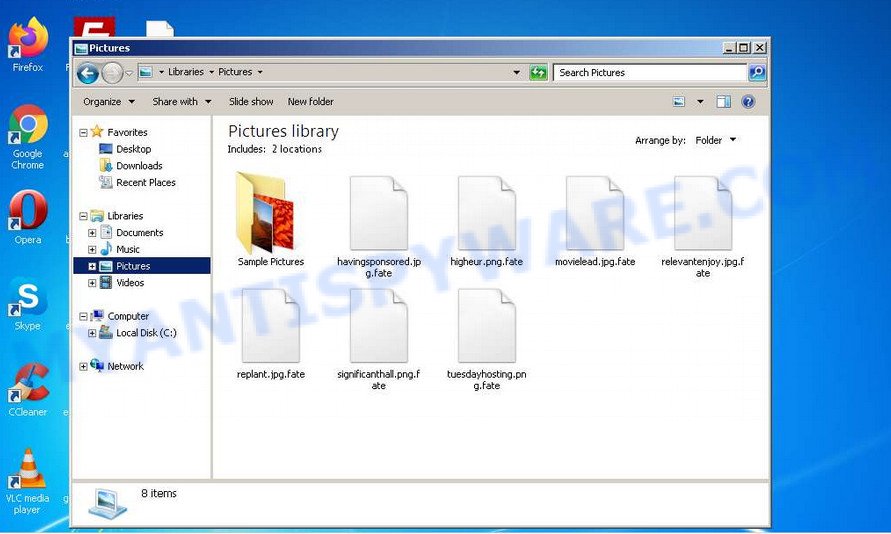 Remove Fate virus (.fate file extension) Fate File Recovery