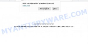 InstalllNow.com Click Allow Scam