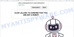 Wily Captcha Virus Click Allow Scam