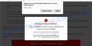 Your-devicesprotected.com Protect Your Device Scam