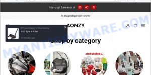 Aonzy.com scam shop