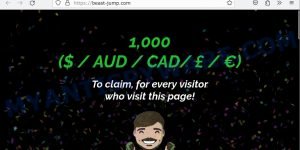 Beast-Jump.com Claim 1k from me Scam