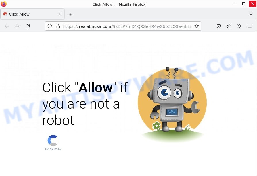 Realatinusa.com Click Allow Scam
