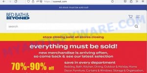 Suewat.com Bed bath & beyond Scam clearance