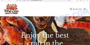 Crabbigsale.com Crab BigSale Scam