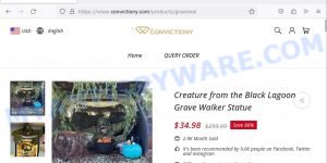 Convictiony.com Black Lagoon Grave Walker Statue