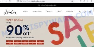 Joules Clearance Sale Scam store