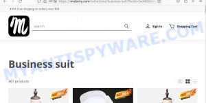 Muberiy.com Business suit Scam store