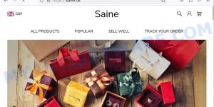 Saine.uk website