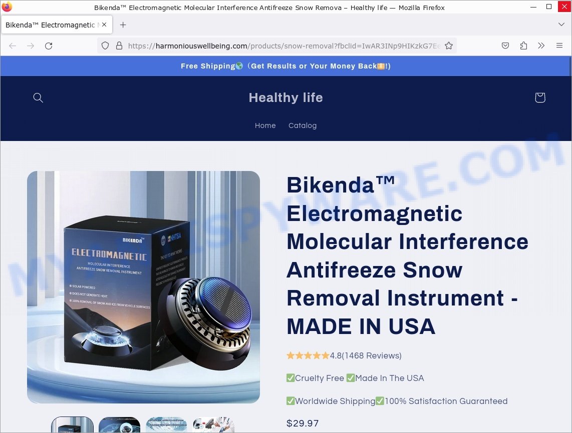 Is Bikenda™ Electromagnetic Antifreeze Snow Removal a Scam? A Fact