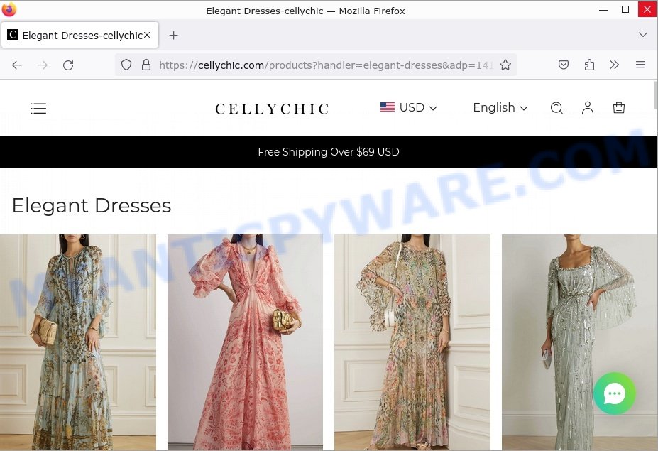 Cellychic.com Elegant Dresses Scam store