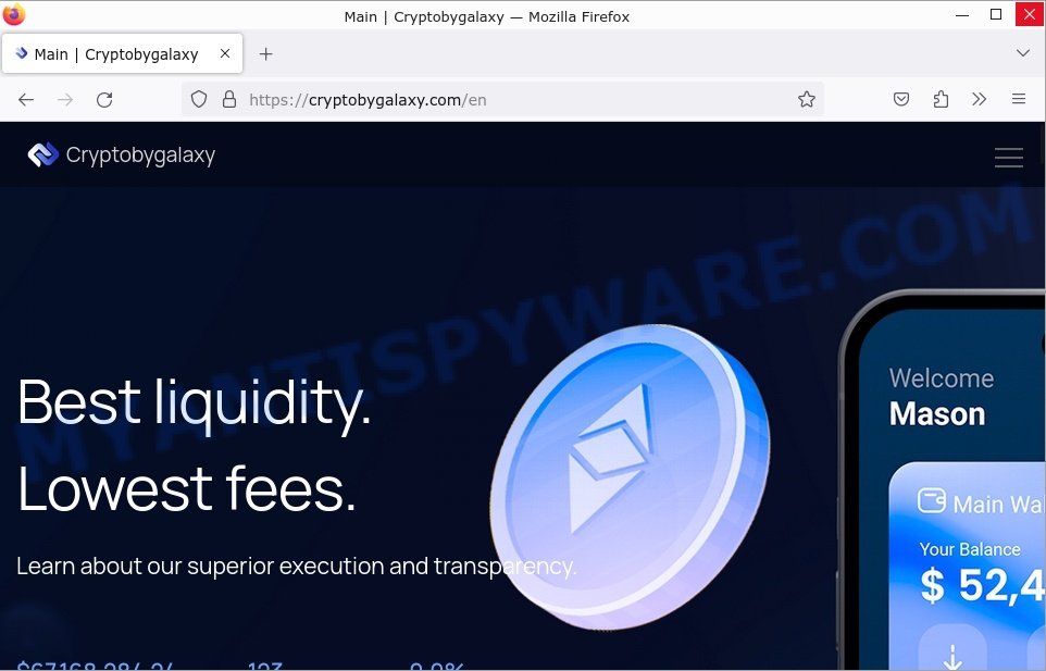 Cryptobygalaxy.com scam