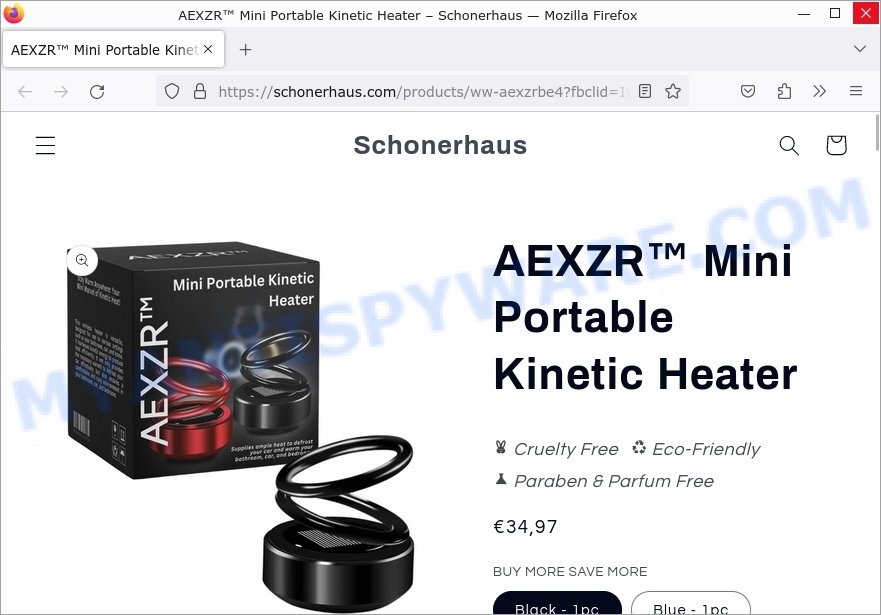Mini Portable Kinetic Heater scam explained 