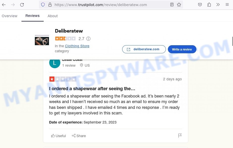 Deliberatew.com Review: Is the 'Deliberatew Bodysuit Shapewear' Deal Legit  or a Scam?