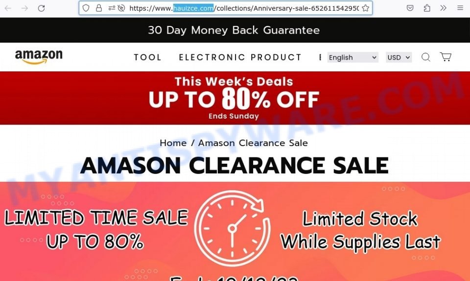 "Amazon Clearance Sale" on Too Good to be True?