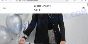 Omplish.online WAREHOUSE SALE scam