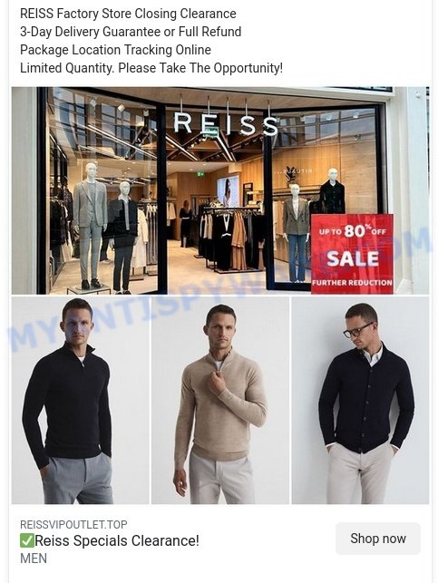 Reissoutletsale.shop Review: Reiss Factory Store Closing Clearance